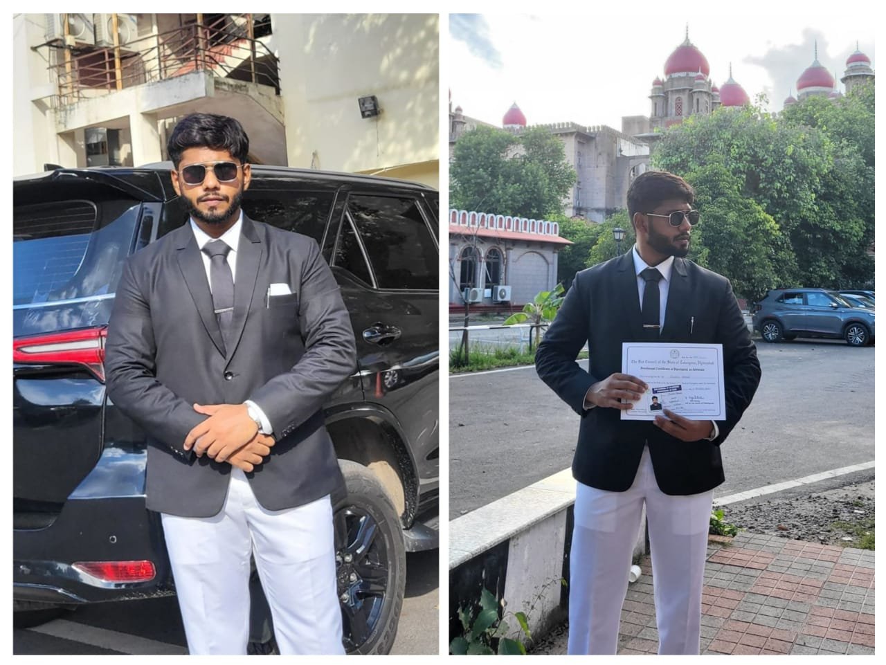 Shabbir Ahmed Begins Legal Journey as Advocate in Telangana High Court ...